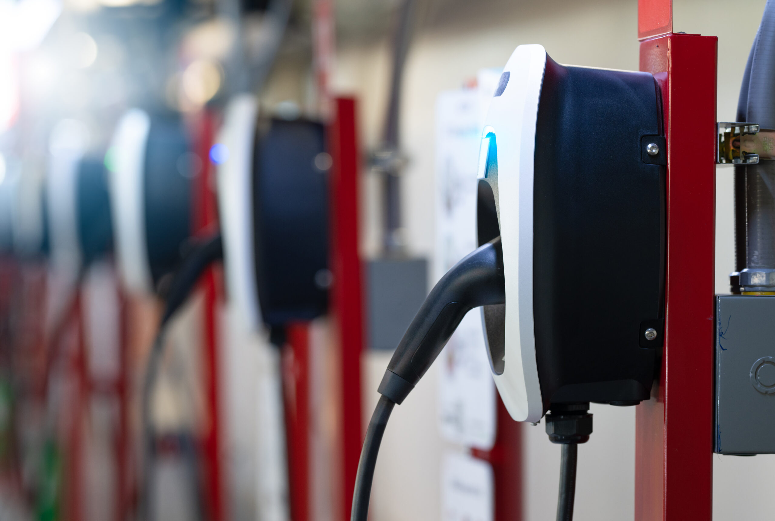 An example of commercial ev charging stations